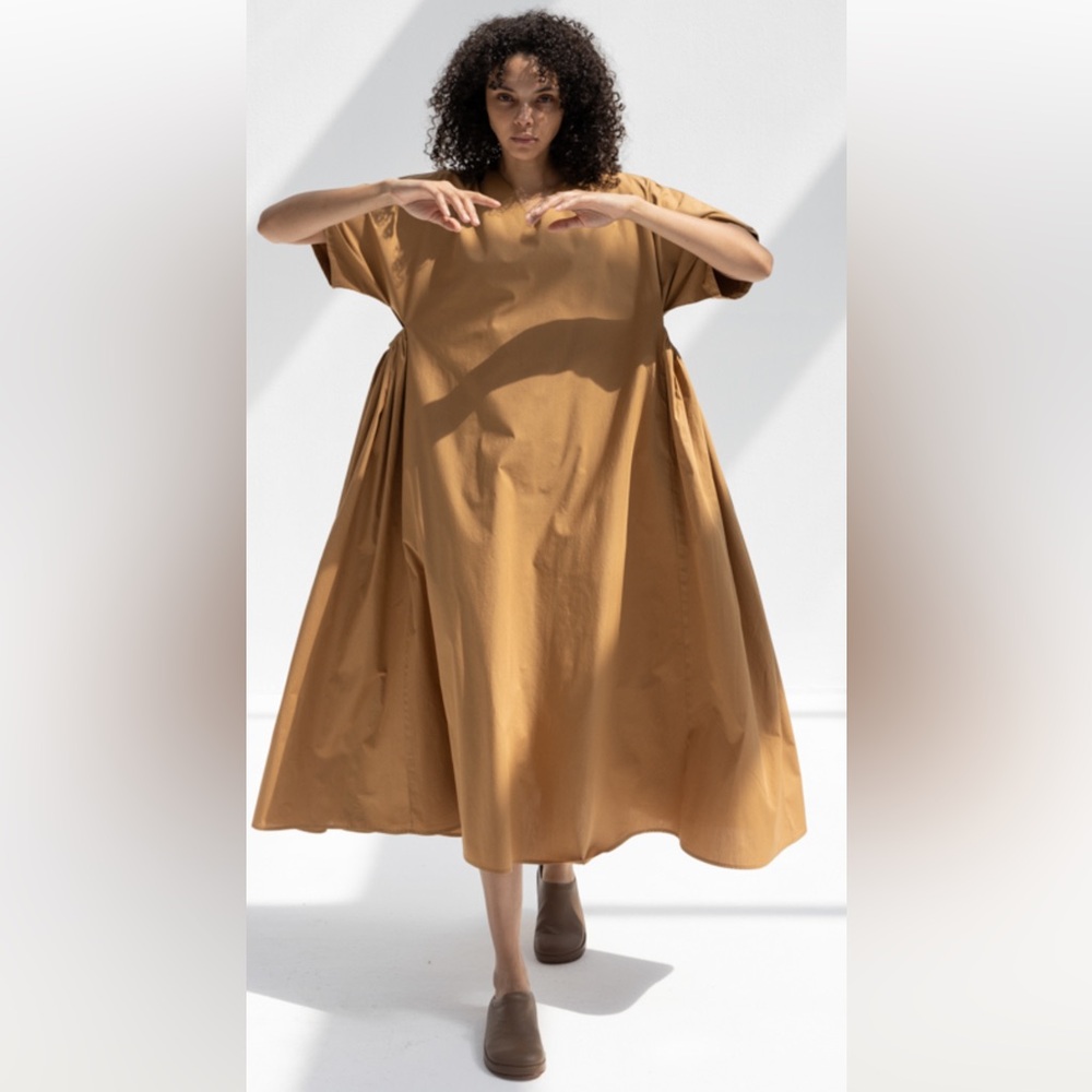 Black Crane Star dress in Camel size XS/S